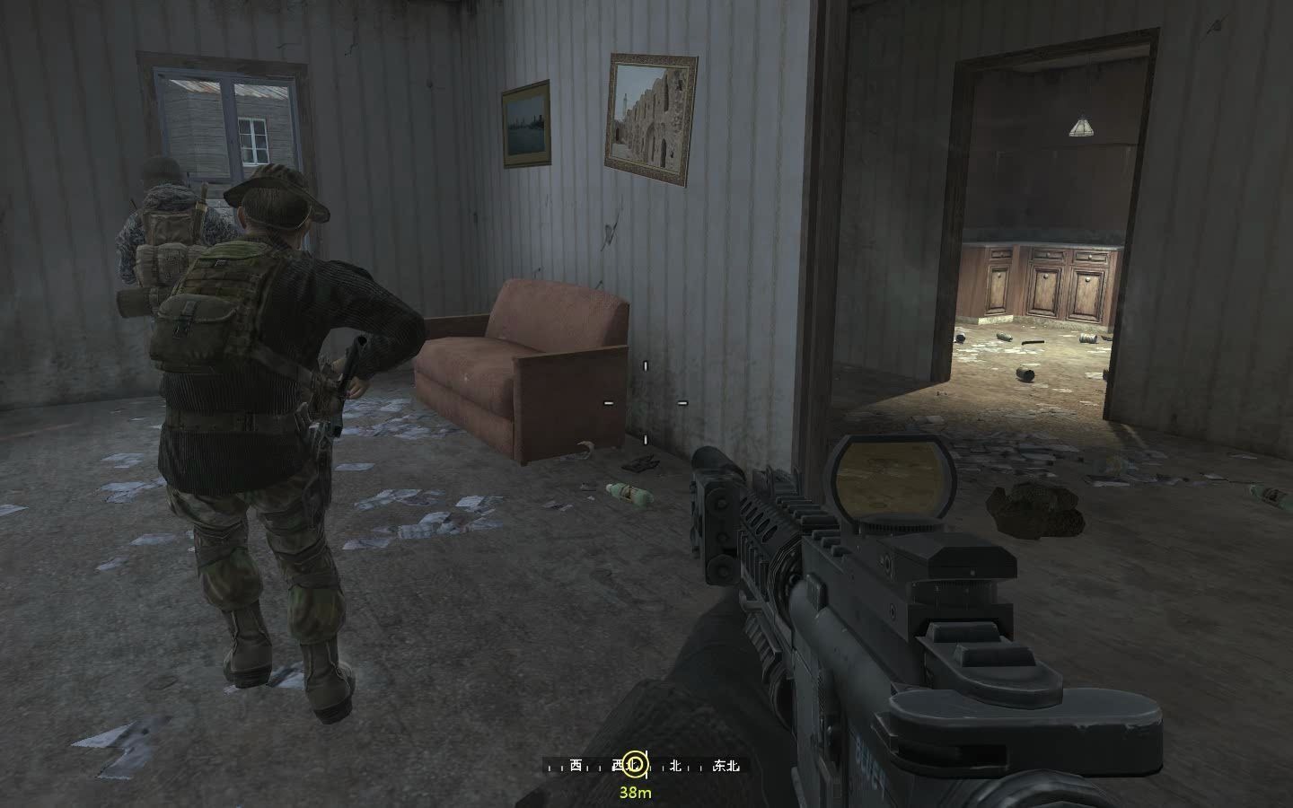 使命召唤4在撤退中幸存者怎么过