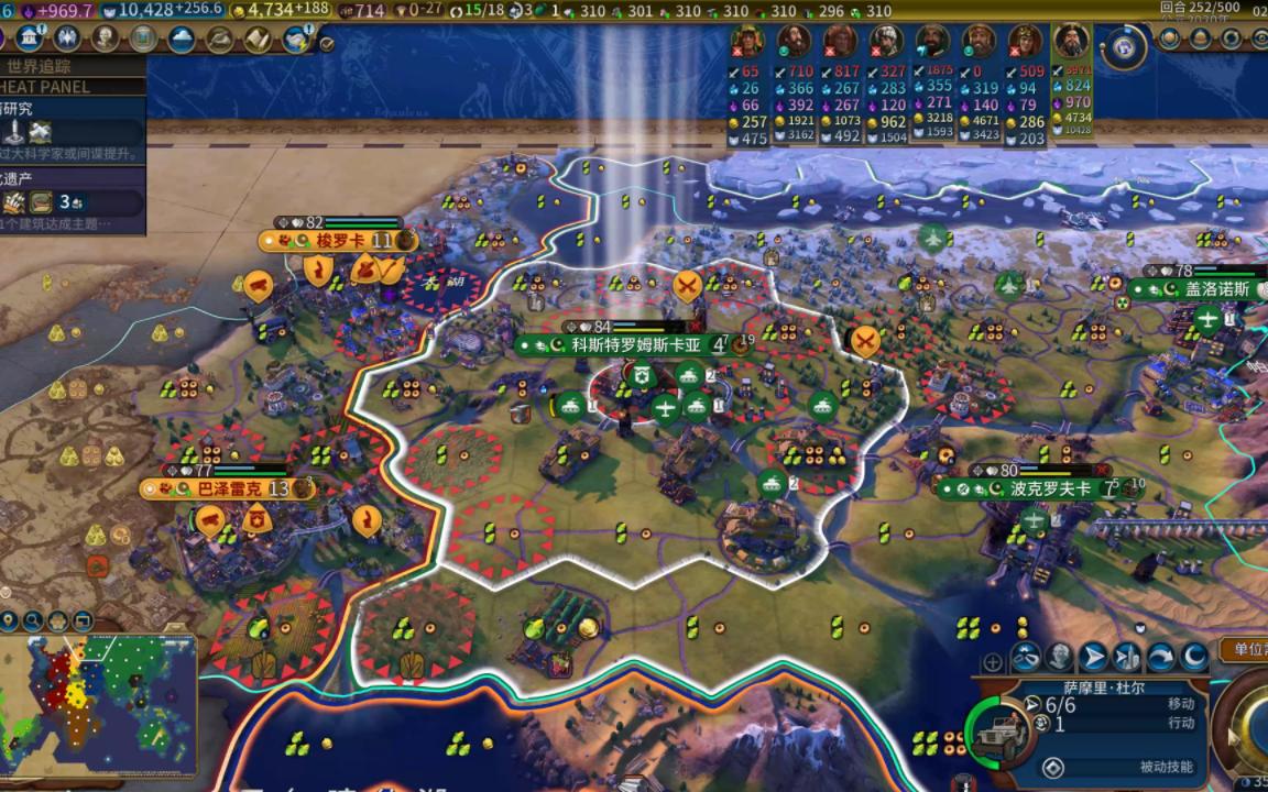 文明6为什么科技值老是落后