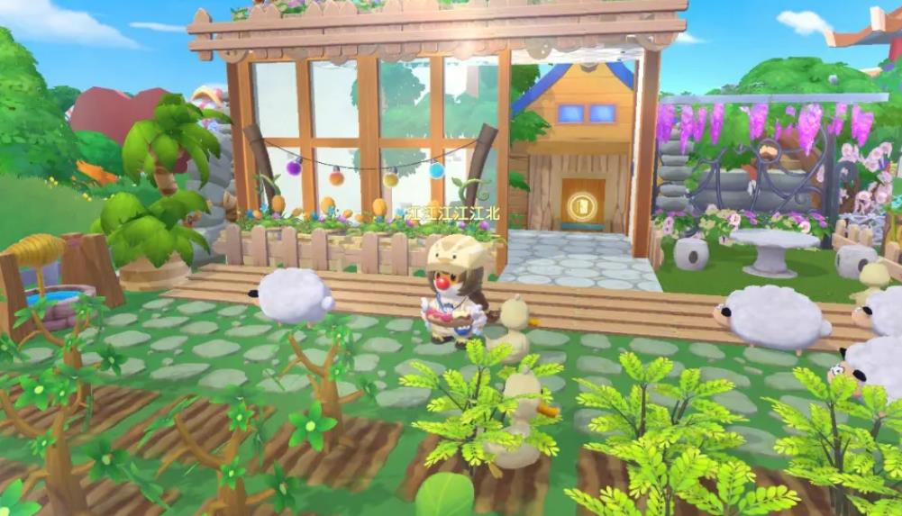 摩尔庄园礼花怎么使用