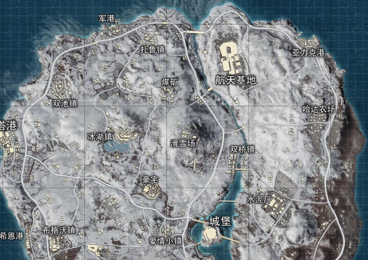 绝地求生刺激战场钢铁厂在哪