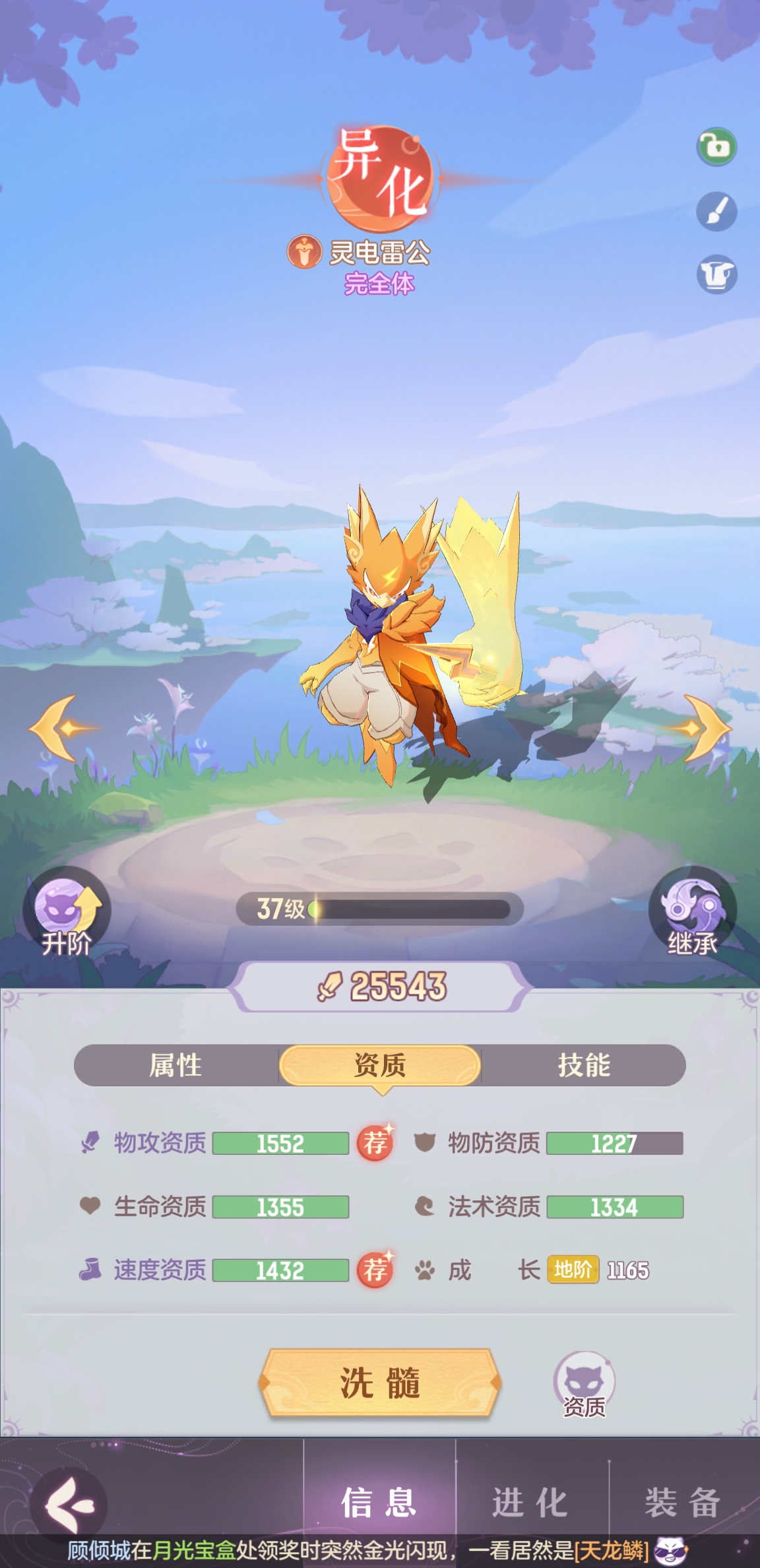长安幻想65青丘带什么宝宝