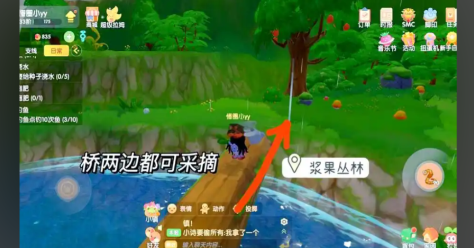 摩尔庄园下雨天小动物怎么回家