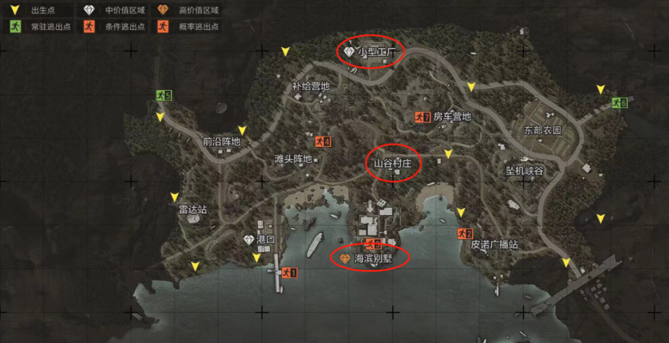 暗区突围哪个地图最难打