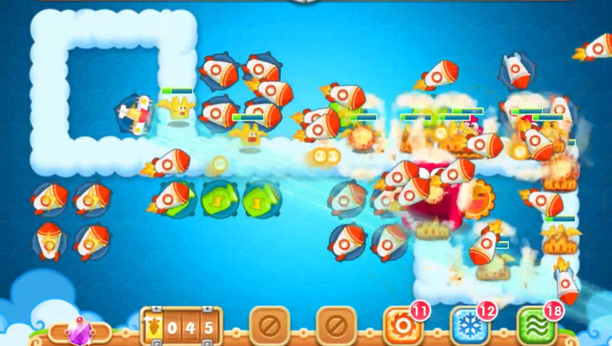 保卫萝卜56关怎么攻略