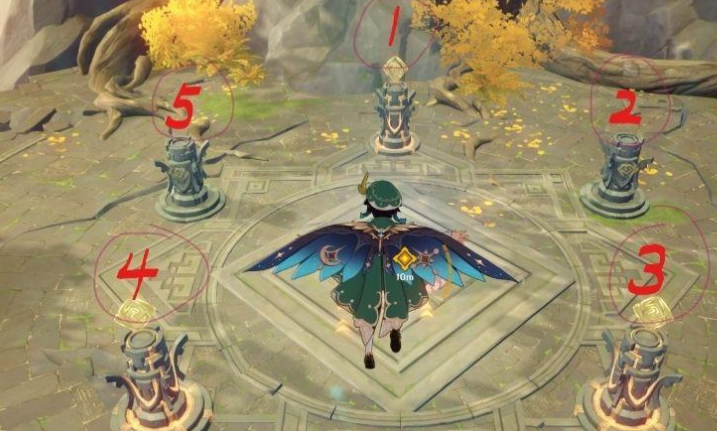 原神曲径通幽之处石柱怎么点亮