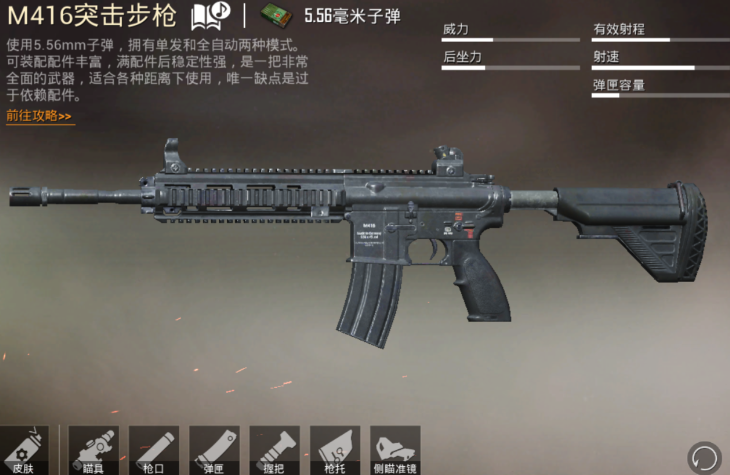 和平精英有哪些好用的武器