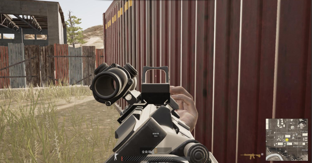 绝地求生怎么练习歪着开枪