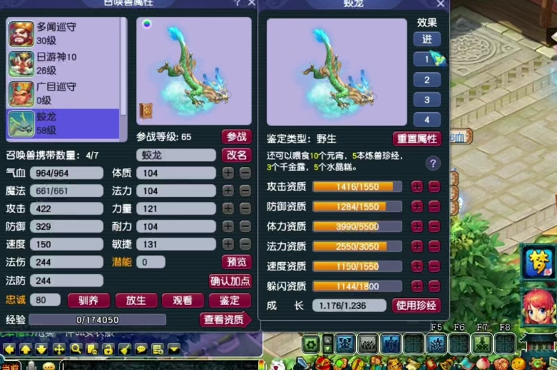 梦幻西游永恒卡蛟龙有什么用