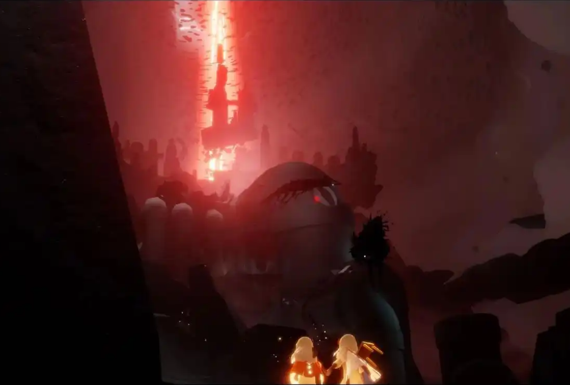 光遇伊甸园怎么飞到暴风口