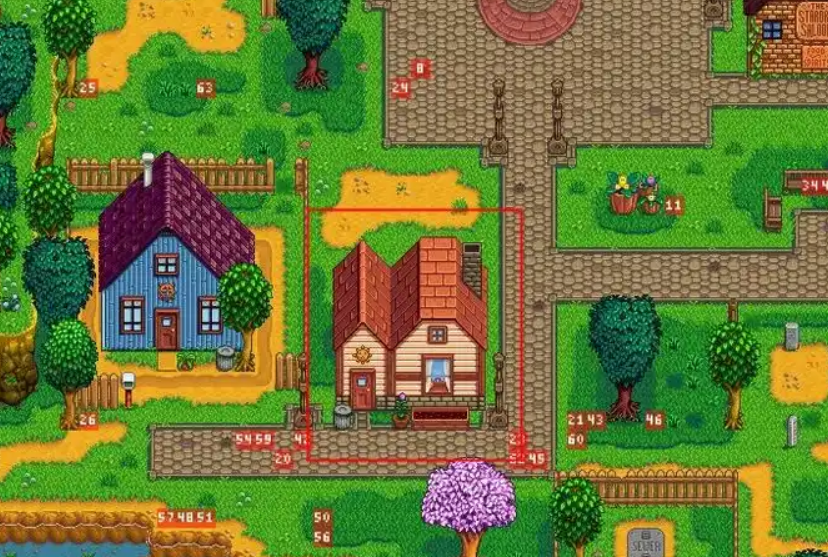 星露谷物语海莉家在哪