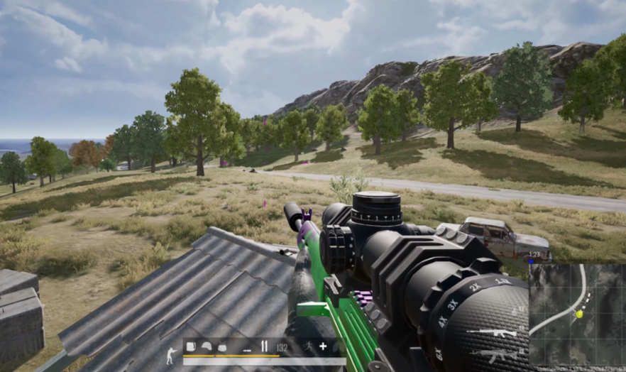 绝地求生大逃杀怎么分辨枪声位置