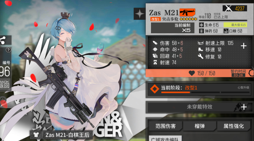 少女前线zasm21值得练吗