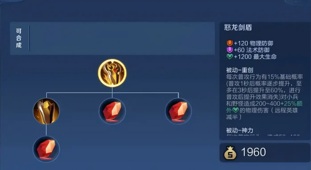 王者荣耀肉装黄盾老虎怎么出装