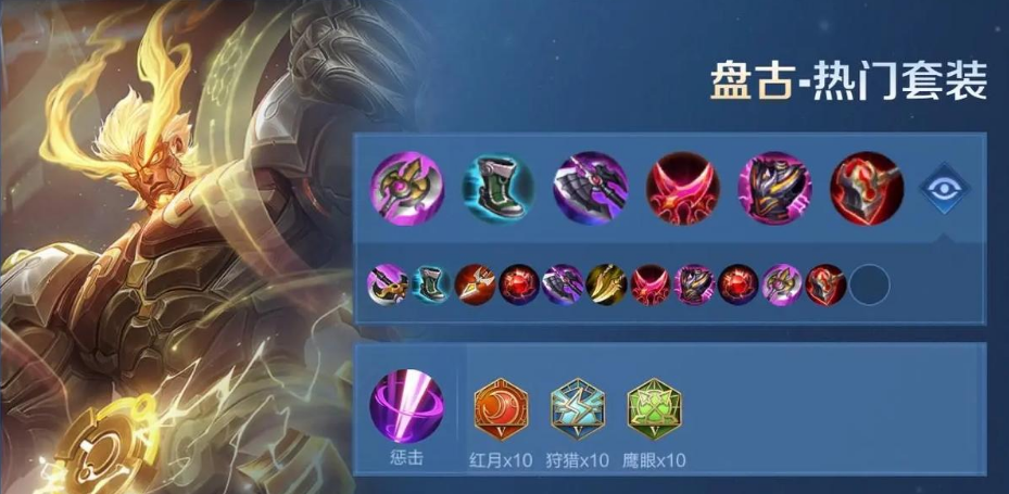 王者荣耀盘古铭文出装怎么搭配