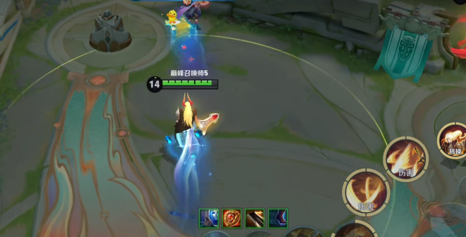 王者荣耀李信铭文和出装是什么