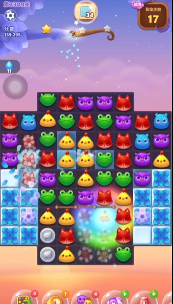 开心消消乐2309关怎么过