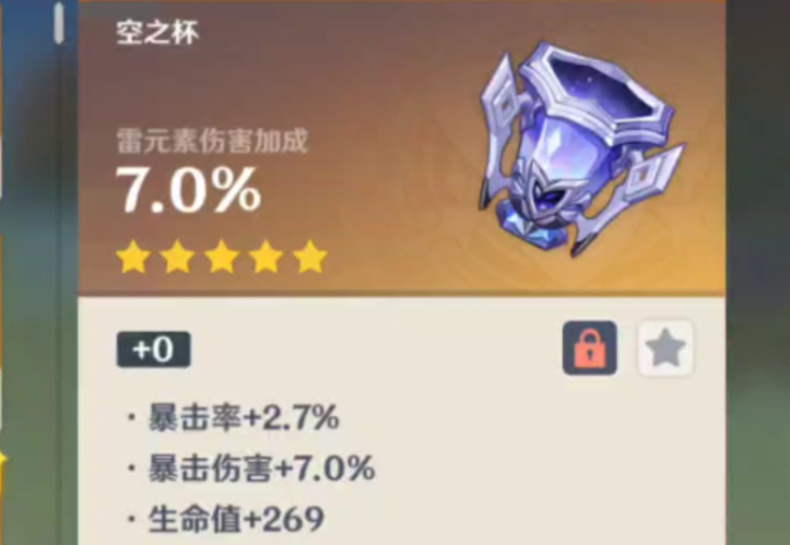 原神凝光圣遗物搭配前期带什么