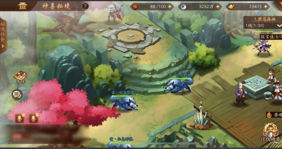 少年三国志2神兽祭灵法阵在哪