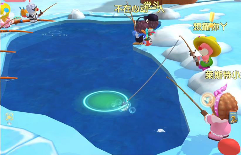 摩尔庄园雪鱼怎么钓