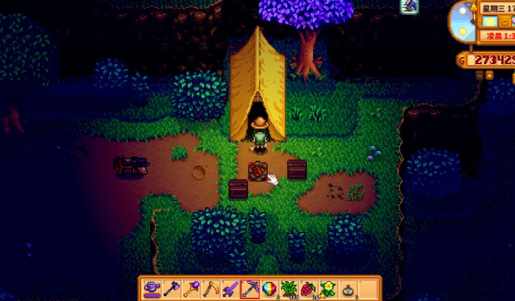 星露谷物语帐篷任务怎么过