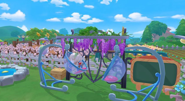 摩尔庄园紫藤花架怎么布置 摩尔庄园紫藤花架怎么布置