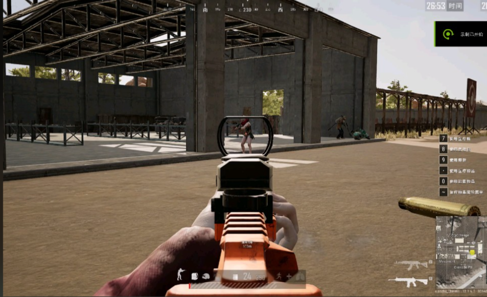 绝地求生如何练移动中射击