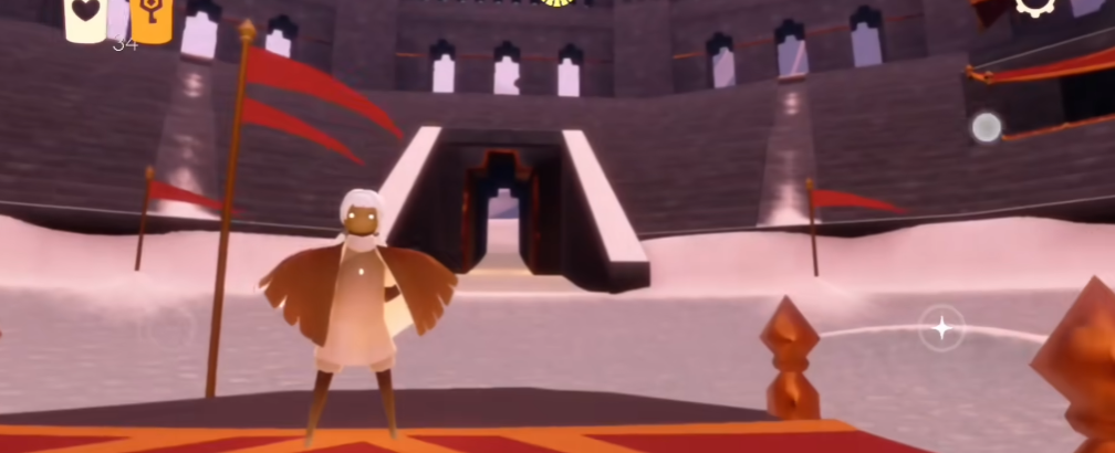 光遇霞谷中间那个先祖怎么点