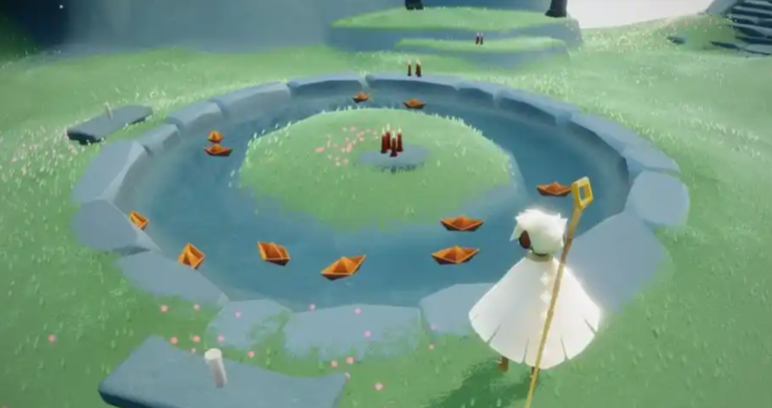 光遇小纸船为什么会动