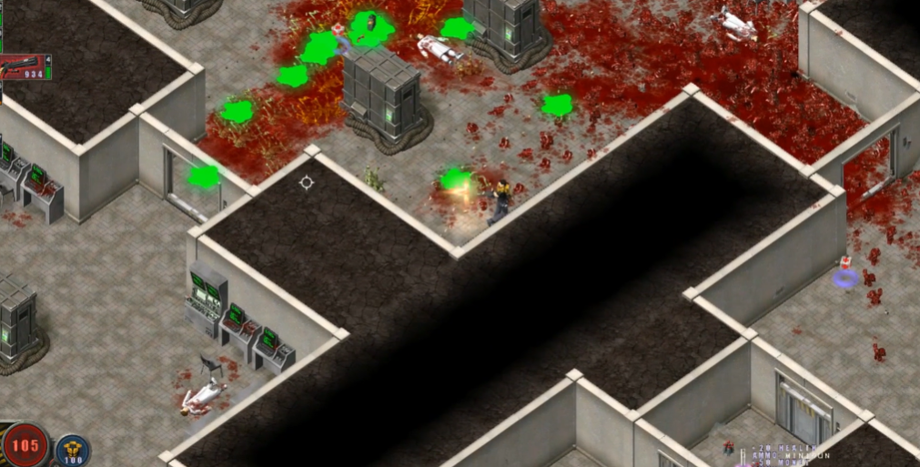 孤胆枪手1第五关的七号枪在哪