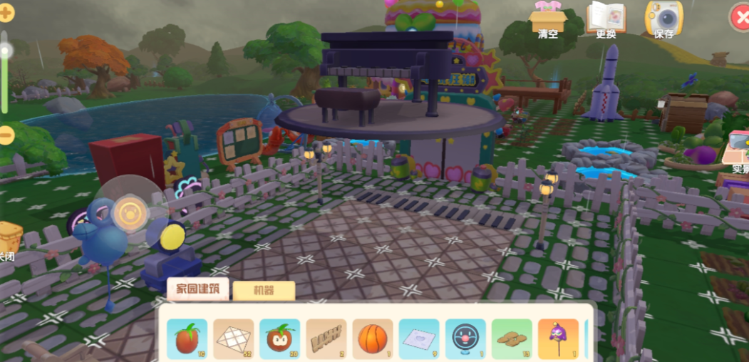 摩尔庄园钢琴怎么摆放