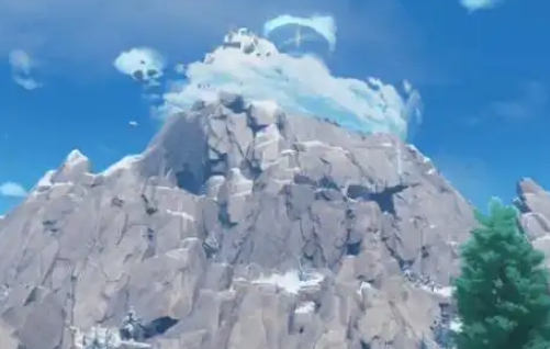 原神里面的雪山山顶怎么上去