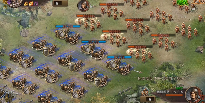 攻城掠地怎么能打后面一排兵