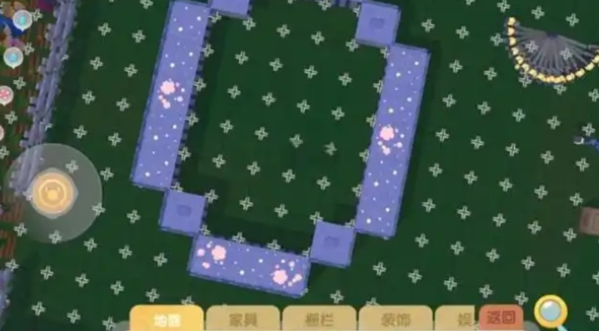 摩尔庄园邻居地板砖怎么装