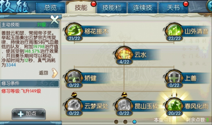 诛仙手游带什么觉醒技能好