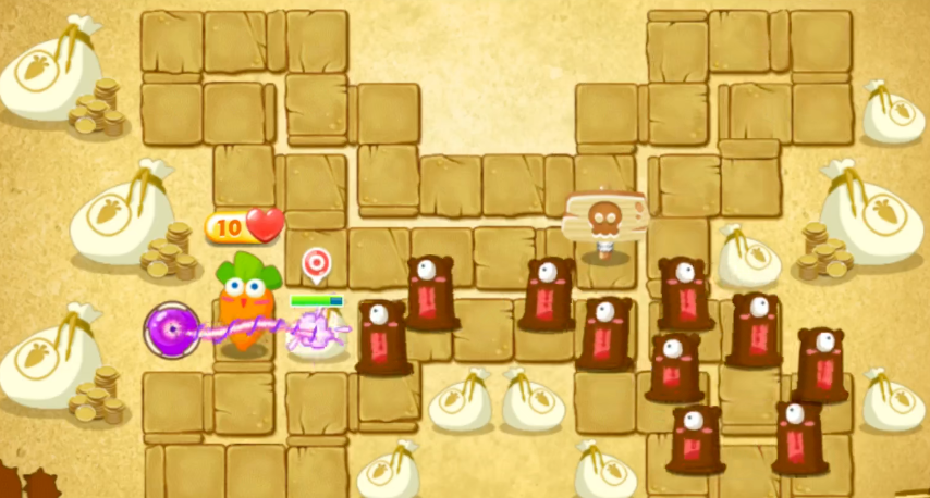 保卫萝卜2第69关怎么过