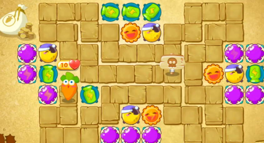 保卫萝卜2第69关怎么过