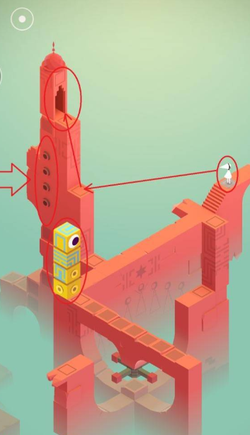 纪念碑谷的第6关怎么玩