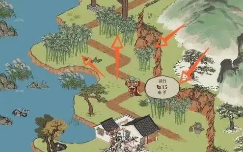 江南百景图哪里产淡竹