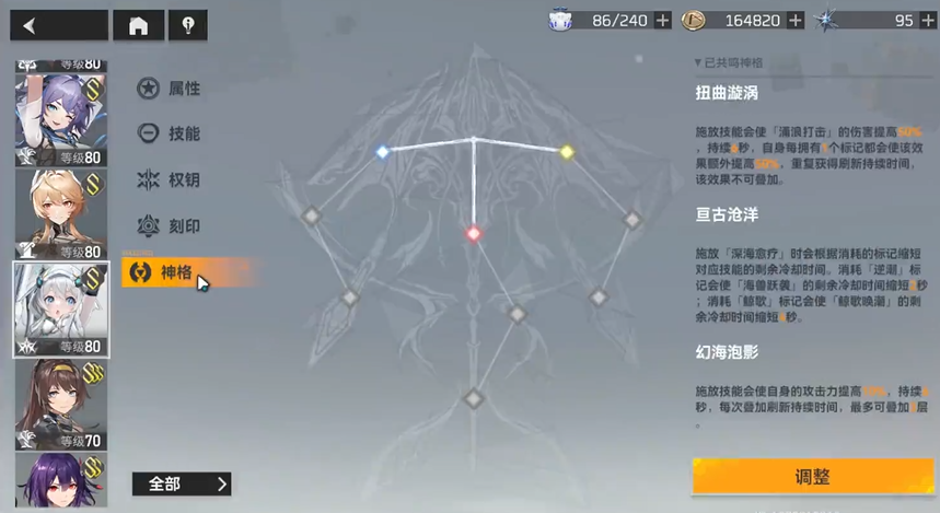 深空之眼逆潮带什么刻印