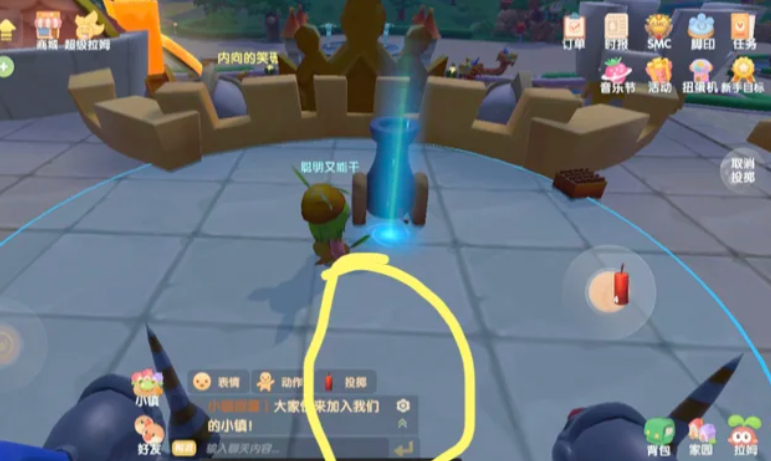 摩尔庄园城堡怎么扔炸弹 摩尔庄园城堡怎么扔炸弹