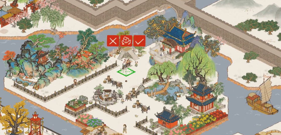 江南百景图怎么开辟新地