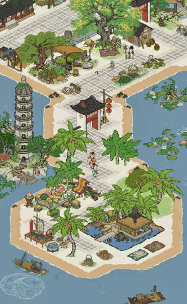 江南百景图原料纸哪里多