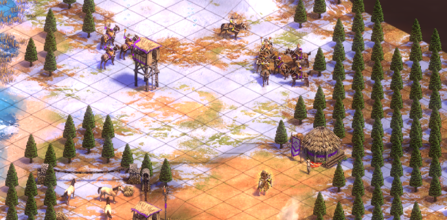 帝国时代2单人匈奴开局怎么打