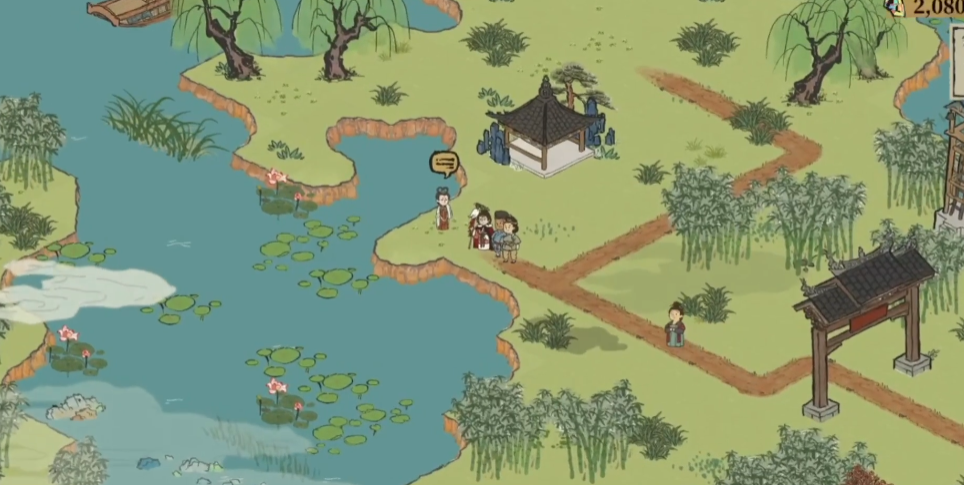 江南百景图探索桥怎么建