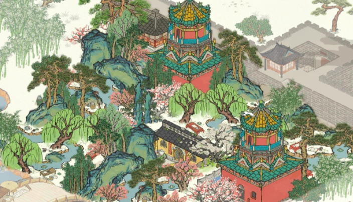 江南百景图原纸在哪里