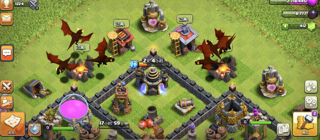 部落冲突怎么升金龙