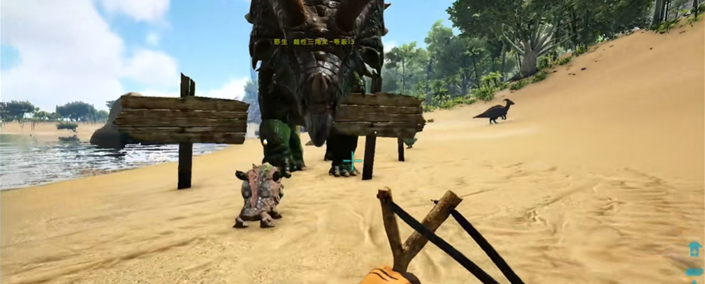 方舟生存进化三角龙怎么驯服