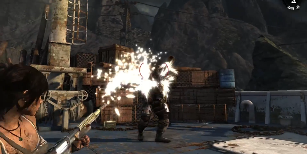 古墓丽影9盔甲人怎么打