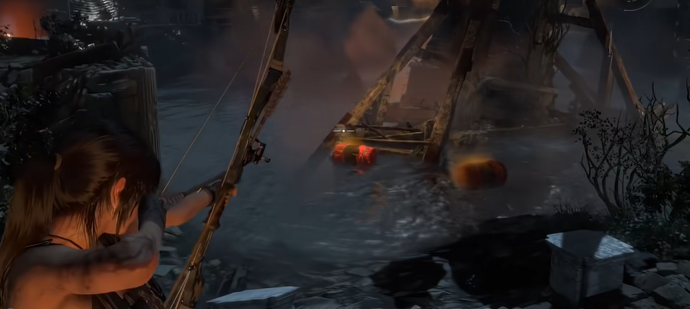 古墓丽影被淹没的档案室怎么过